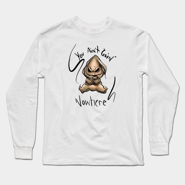 Oogie Boogie says so Long Sleeve T-Shirt by Danispolez_illustrations